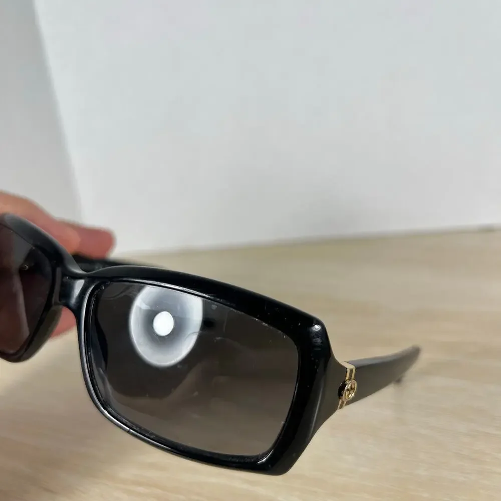 Gucci GG3590/S 807WJ Sunglasses Black FRAMES ONLY 57-15-125 Italy